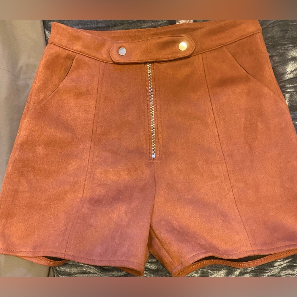 High-waist shorts